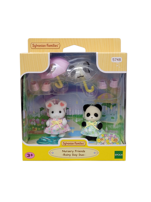 Sylvanian Families Nursery Friends Rainy Day Duo 5748