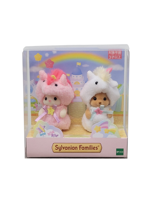 Sylvanian Families Baby Pair Set Unicorn