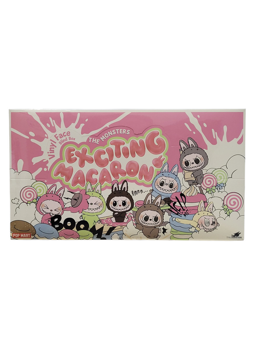 THE MONSTERS Exciting Macaron Vinyl Face Whole Set