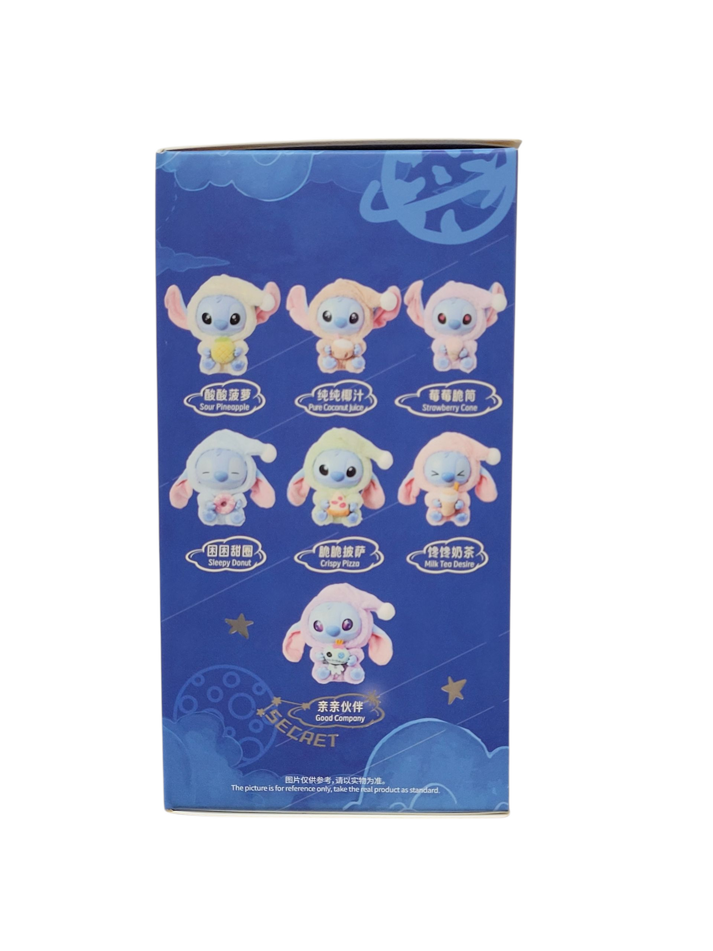 Stitch Eat Something Before Sleep Vinyl Plush Blind Box