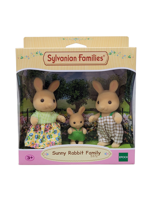 Sylvanian Families Sunny Rabbit Family 5372