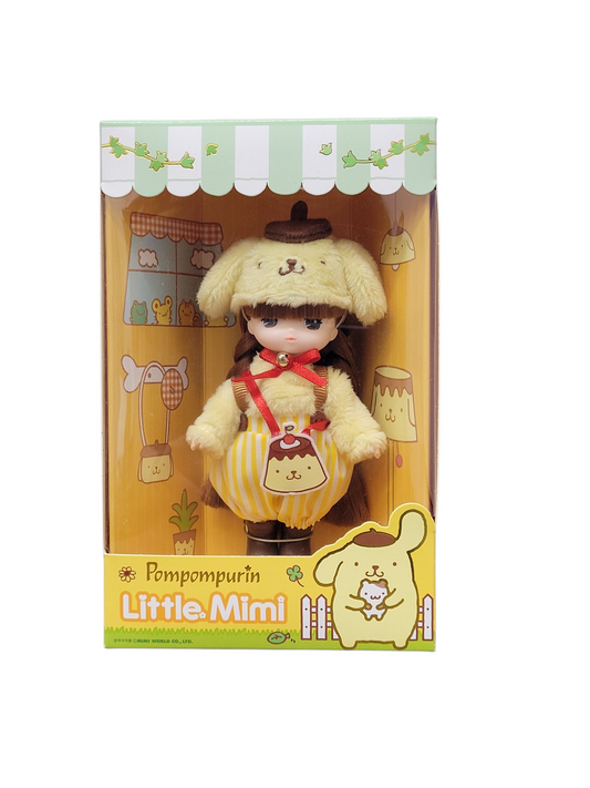 SANRIO × LITTLE MIMI Pompompurin Figure Doll