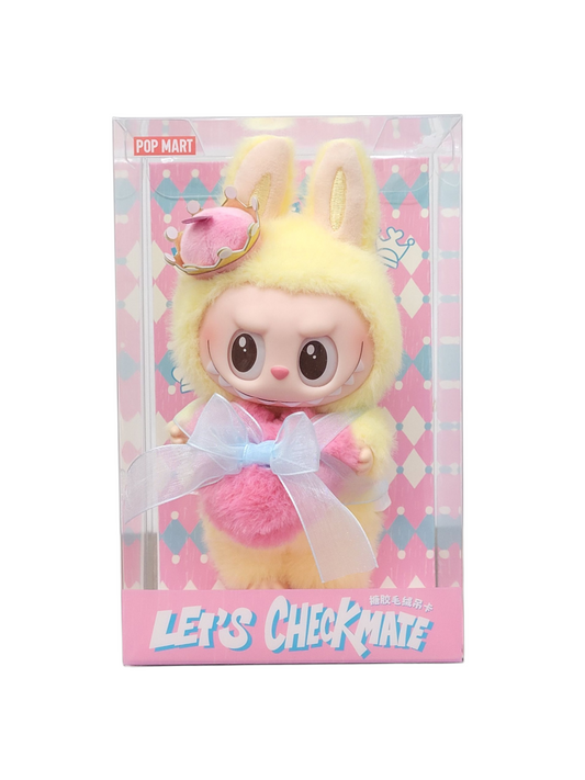 THE MONSTERS Let's Checkmate Series Vinyl Plush Hanging Card