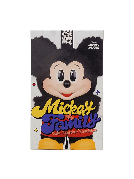 Mickey Family Cute Together Keychain Series Blind Box
