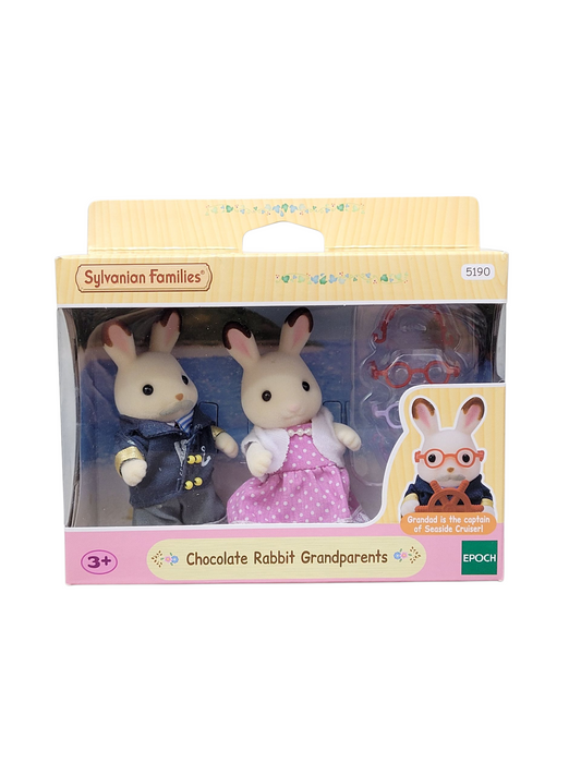 Sylvanian Families Chocolate Rabbit Grandparents 5190