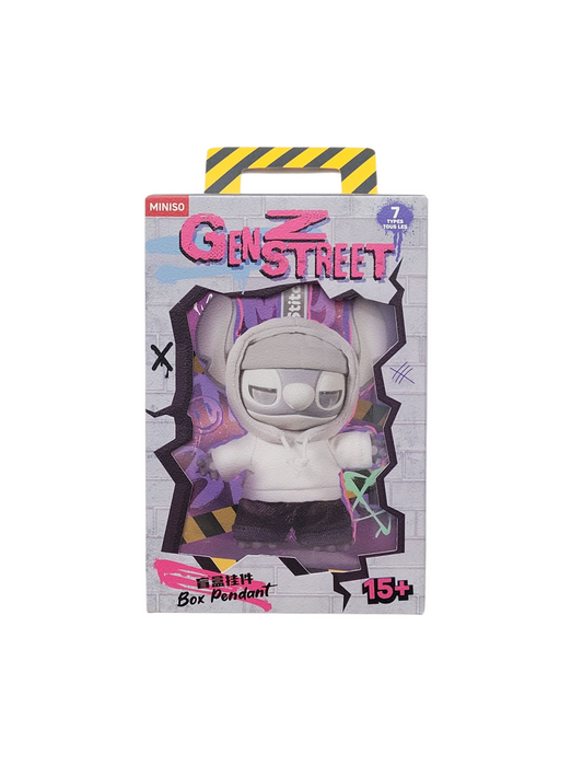 Stitch Gen Z Street Series-Vinyl Plush Pendant Blind Box