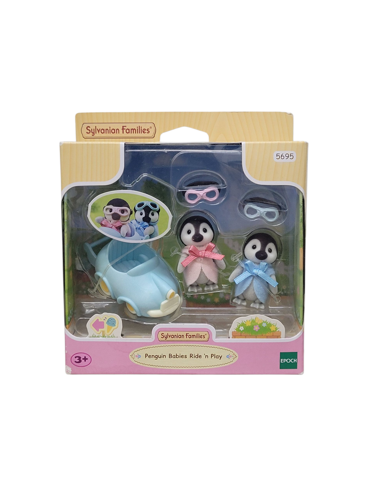 Sylvanian Families Penguin Babies Ride & Play 5695