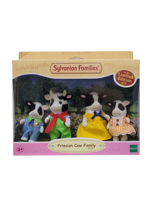 Sylvanian Families Friesian Cow Family 5618 - Limited Edition