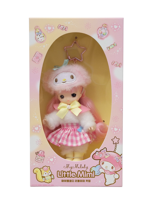 SANRIO × LITTLE MIMI My Melody Doll Pendant Key Chain