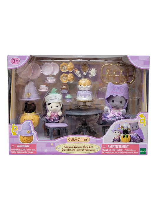 Calico Critters Halloween Surprise Party Set